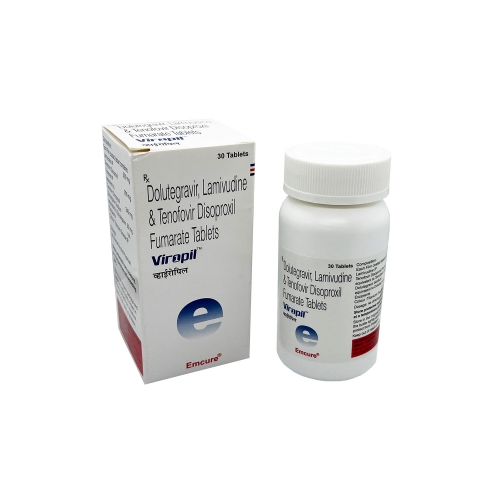 VIROPIL (Долутегравир + Ламивудин + Тенофовир / Dolutegravir + Lamivudine + Tenofovir) Emcure