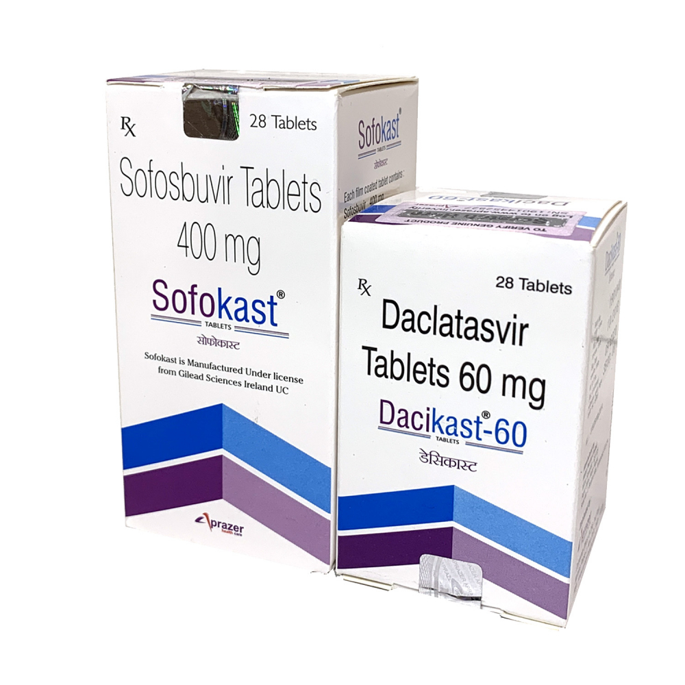 SOFOKAST + DACIKAST (Софосбувир + Даклатасвир / Sofosbuvir + Dacklatasvir) Aprazer