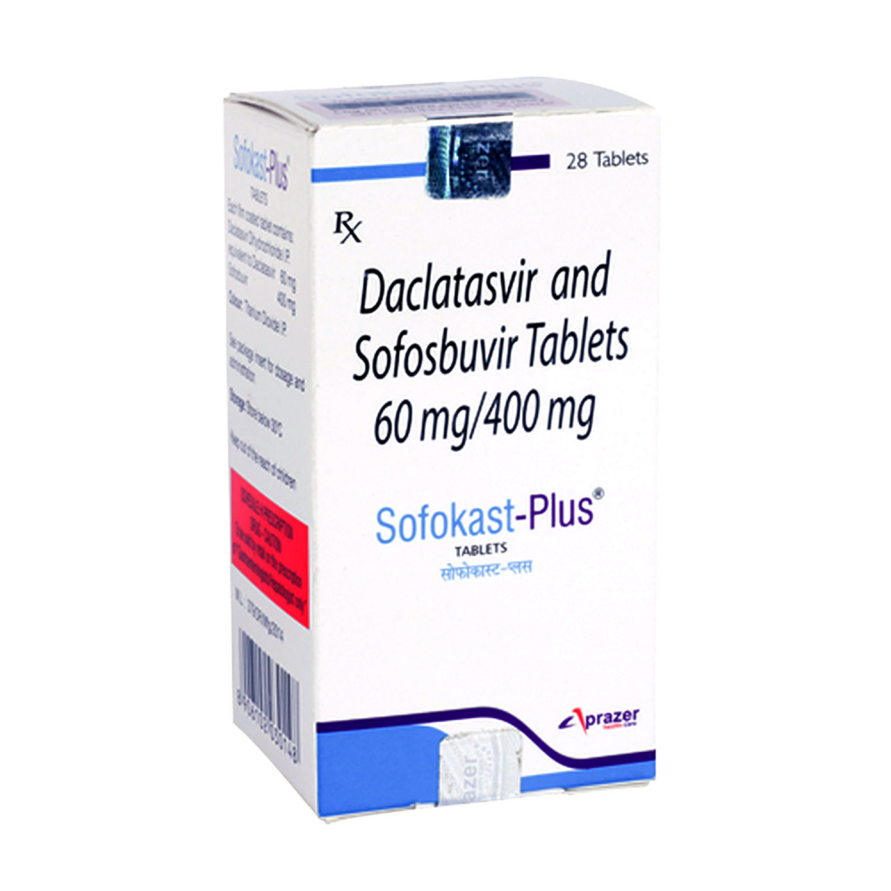 SOFOKAST PLUS (Софосбувир + Даклатасвир / Sofosbuvir + Dacklatasvir) Aprazer