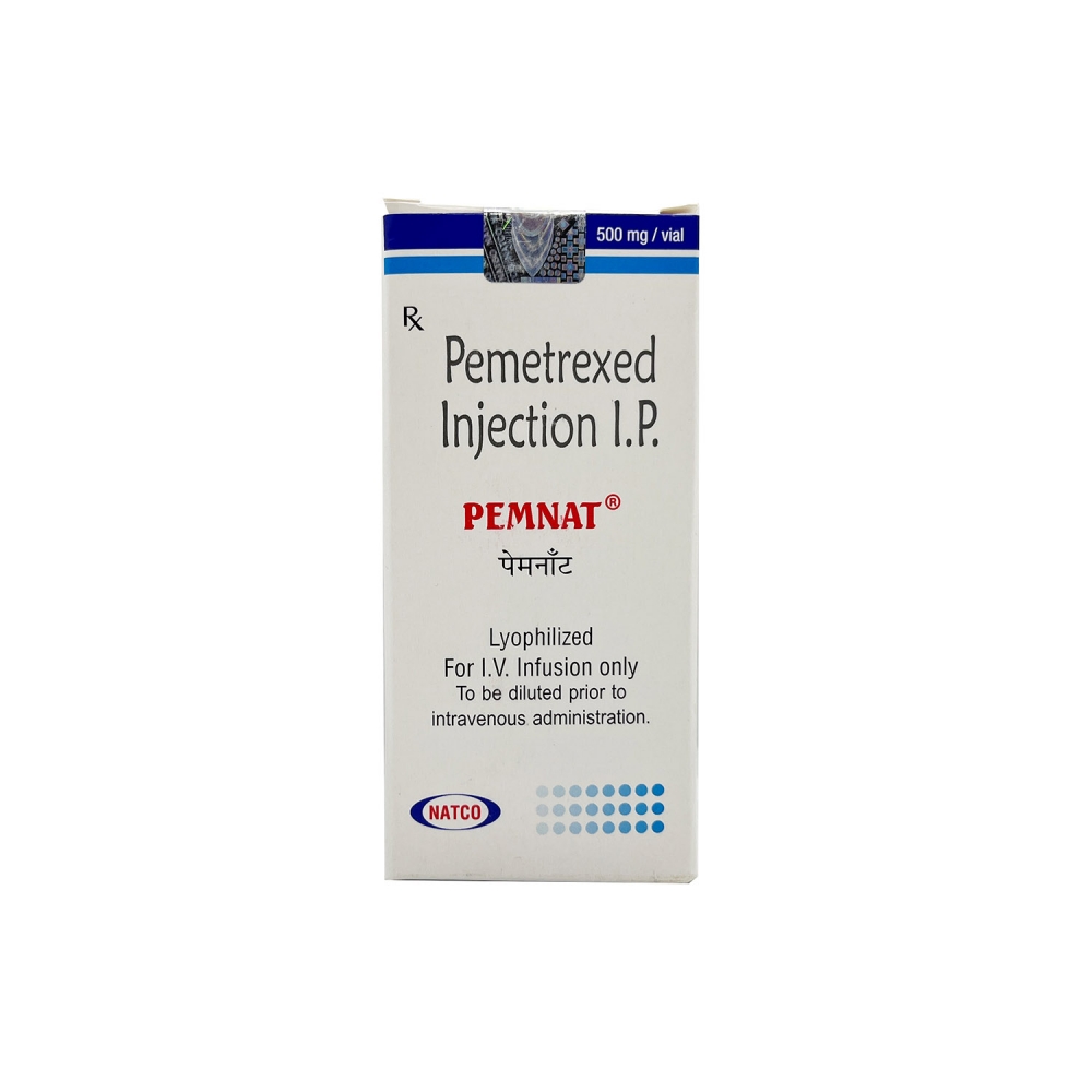 PEMNAT 500 (Пеметрексед / Pemetrexed) Natco Pharma