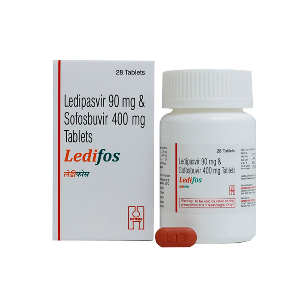 LEDIFOS (Софосбувир + Ледипасвир / Sofosbuvir + Ledipasvir) Hetero Labs Ltd