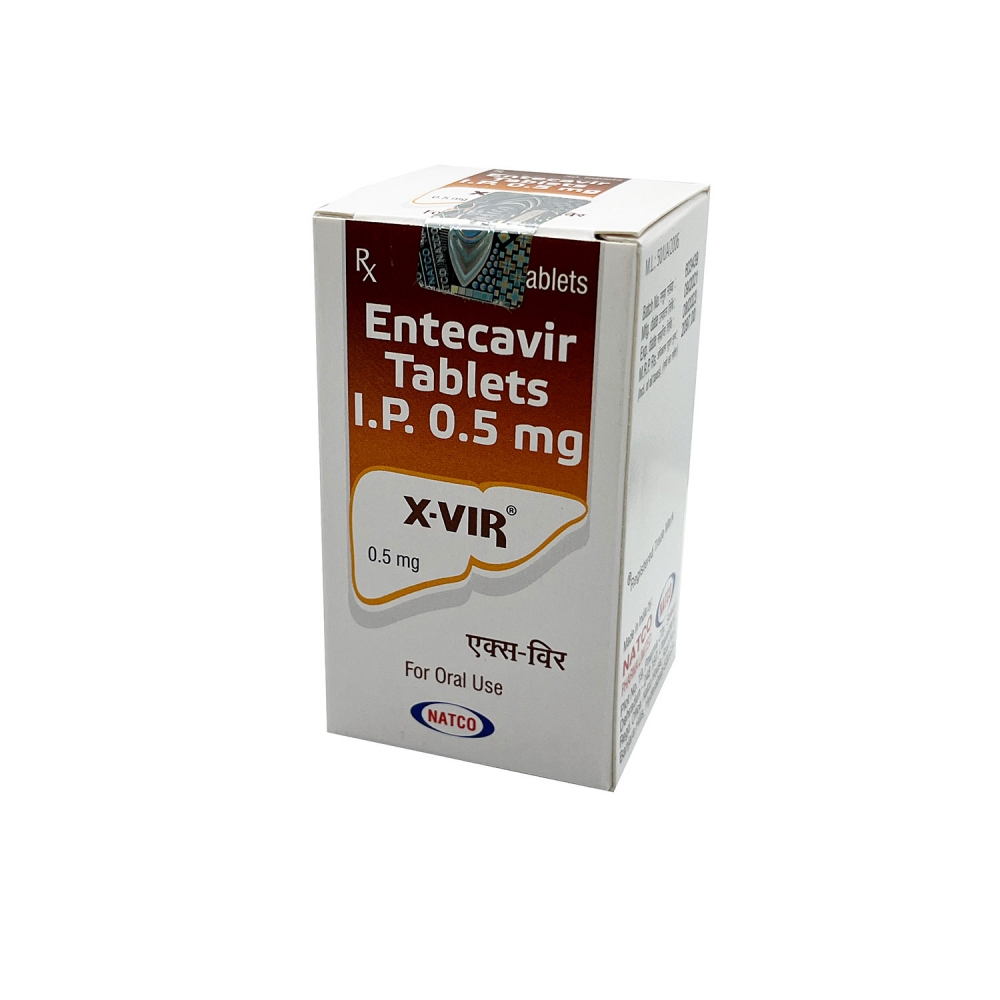 X-VIR 0.5 (Энтекавир / Entecavir) X-VIR Natco Pharma