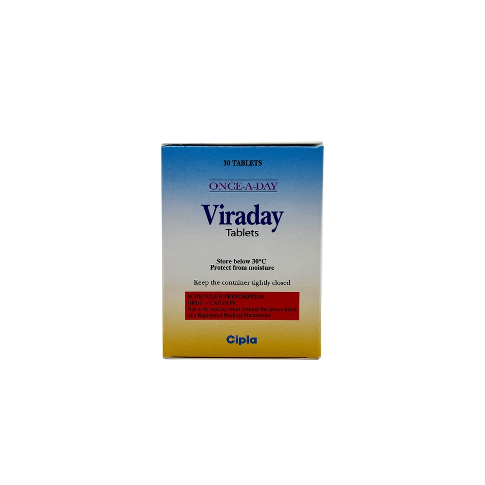 VIRADAY (Тенофовир + Эмтрицитабин + Эфавиренз / Tenofovir + Emtricitabine + Efavirenz) Cipla Ltd