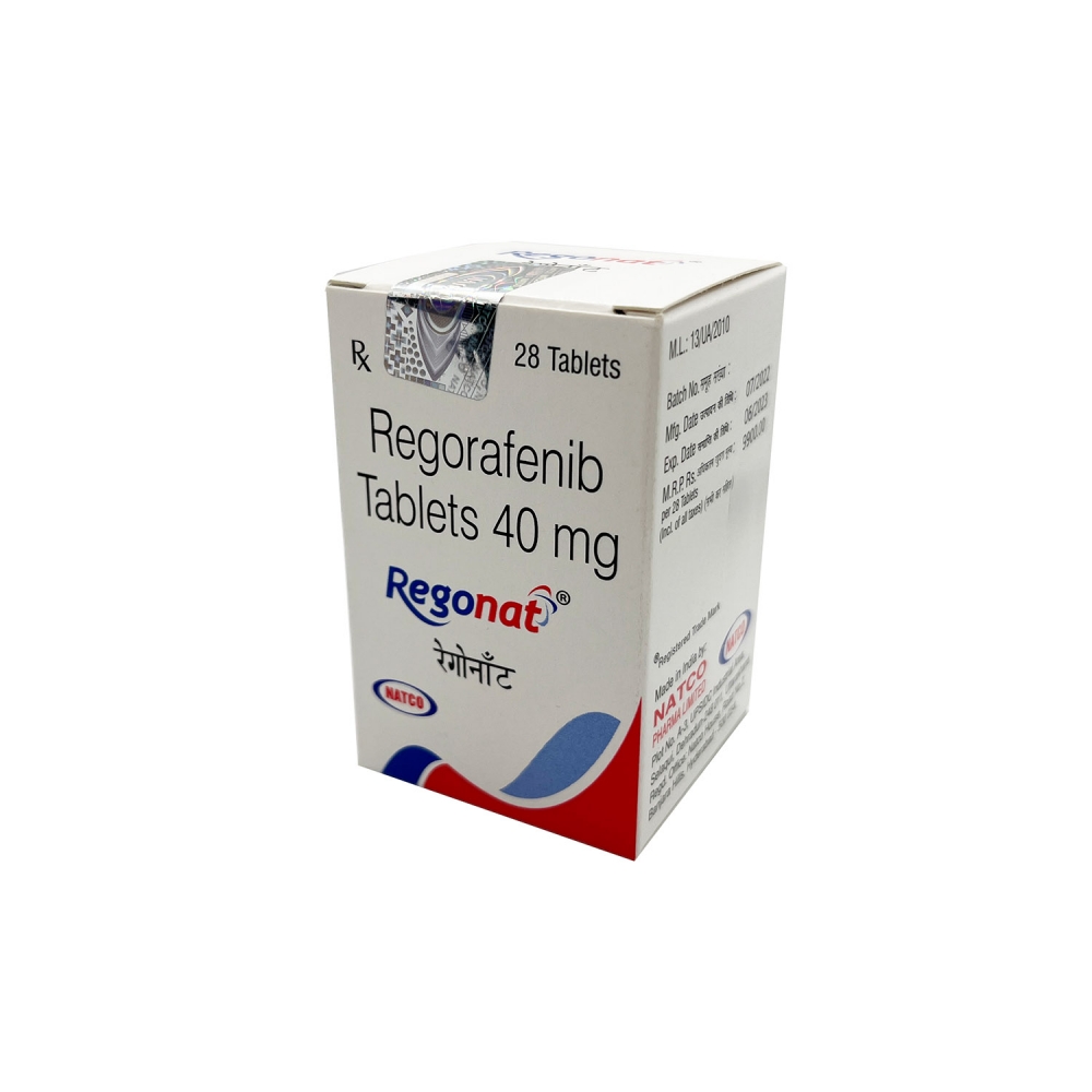 REGONAT (Регорафениб / Regorafenib) Natco Pharma