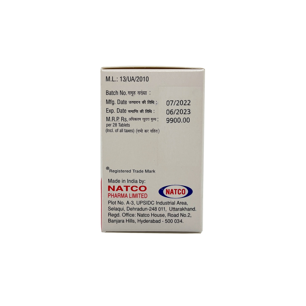 REGONAT (Регорафениб / Regorafenib) Natco Pharma