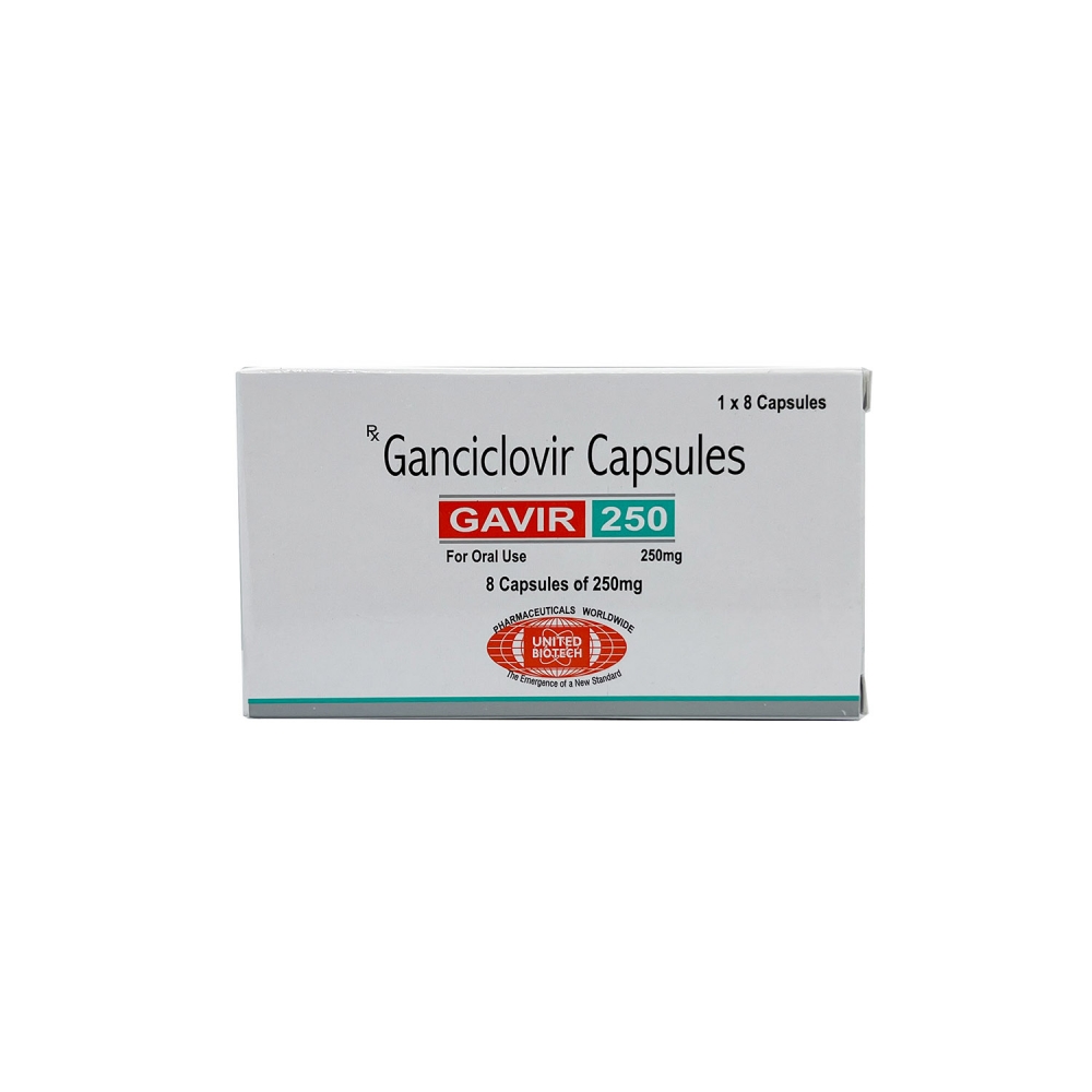 GAVIR 250 (Ганцикловир / Ganciclovir) United Biotech Pvt Ltd