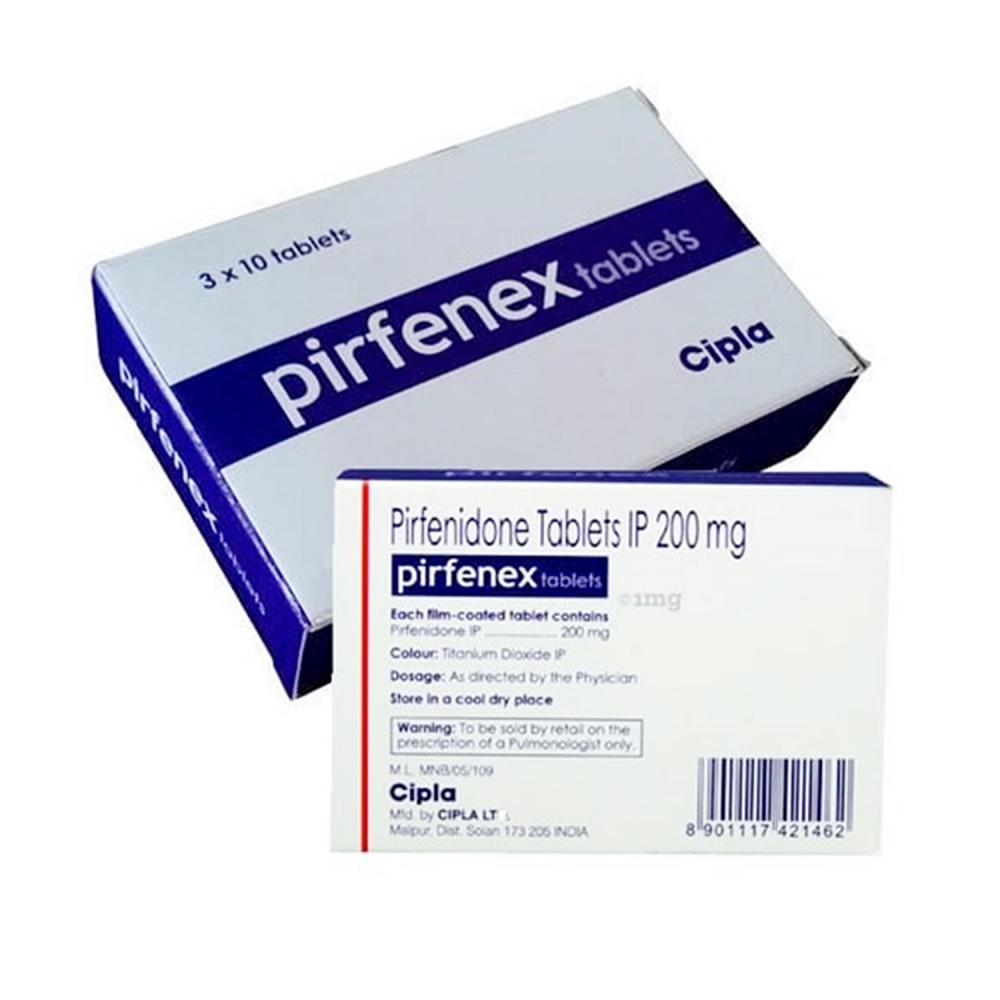 PIRFENEX 200 (Пирфенидон / Pirfenidone) Cipla Ltd