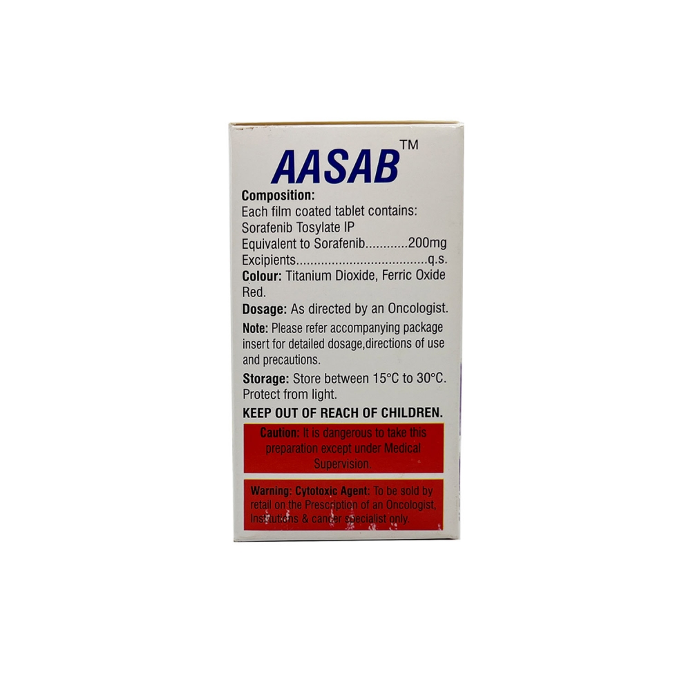 AASAB (Сорафениб / Sorafenib) BSA Tradex Pvt Ltd