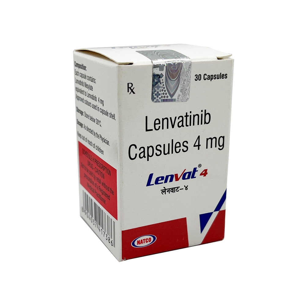 LENVAT 4 (Ленватиниб / Lenvatinib) Natco Pharma