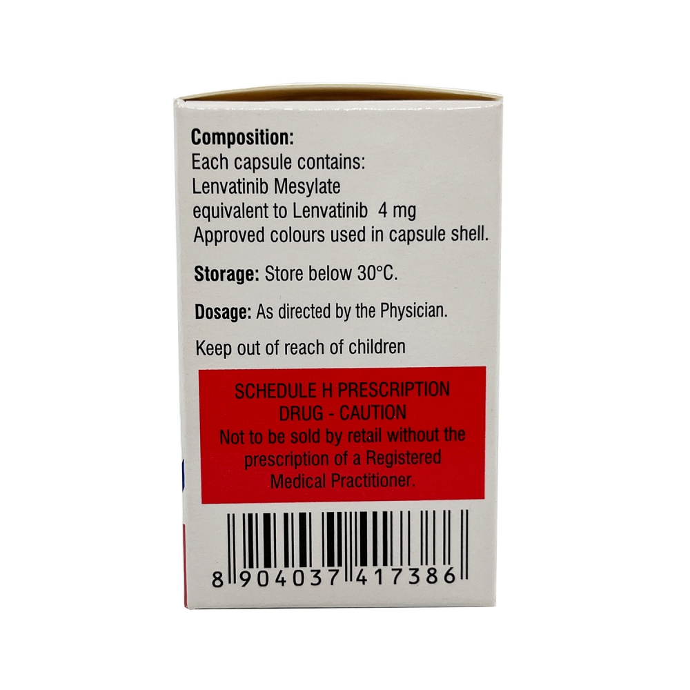 LENVAT 4 (Ленватиниб / Lenvatinib) Natco Pharma