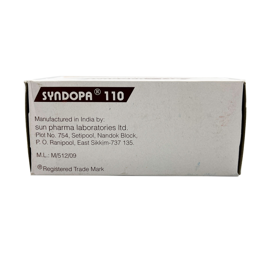 SYNDOPA 110 (Леводопа + Карбидопа / Levodopa + Carbidopa) SUN Pharma Laboratories Ltd