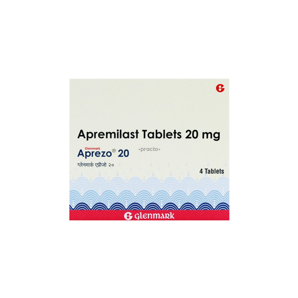 APREZO 20 (Апремиласт / Apremilast) Glenmark Pharmaceuticals