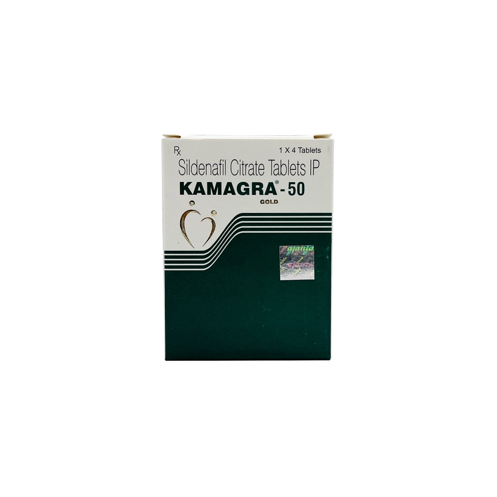 KAMAGRA 50 (Силденафил / Sildenafil) (4 Tab) Ajanta Pharma Limited