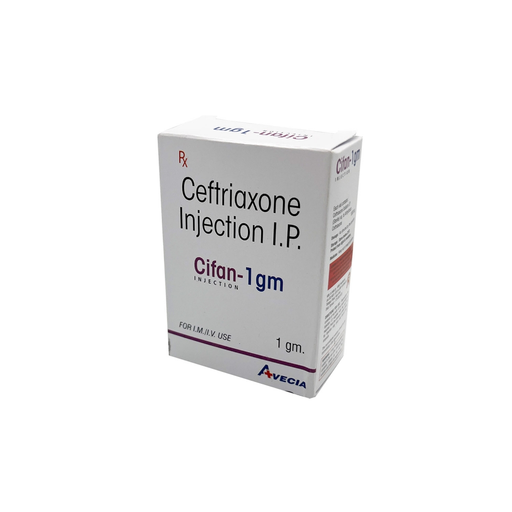 CIFAN-1 gm (Цефтриаксон / Ceftriaxone) Avecia Biotechnology