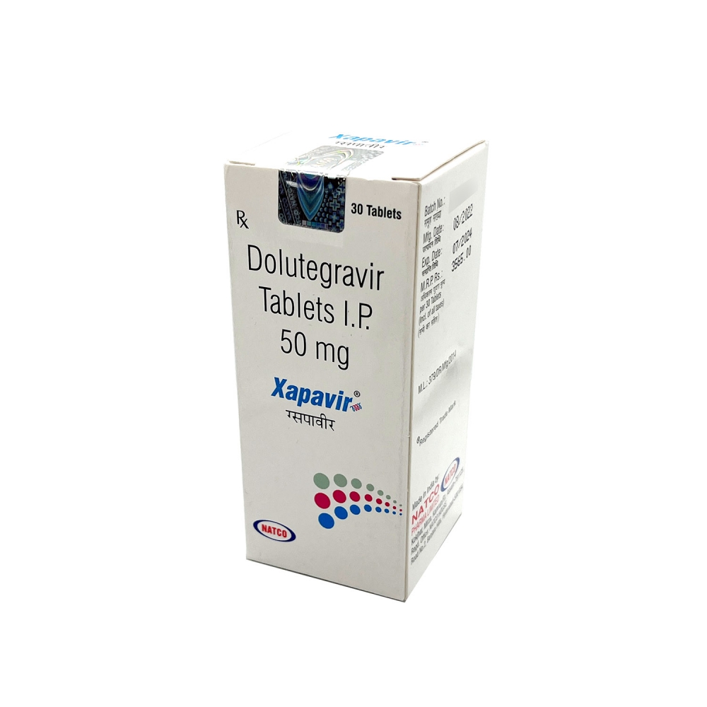 XAPAVIR (Долутегравир / Dolutegravir) Natco Pharma