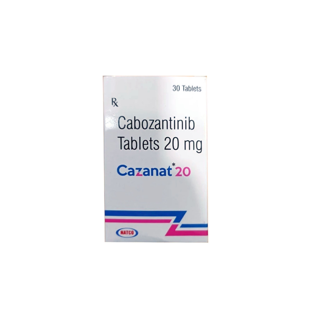 CAZANAT-20 (Кабозантиниб) Natco Pharma